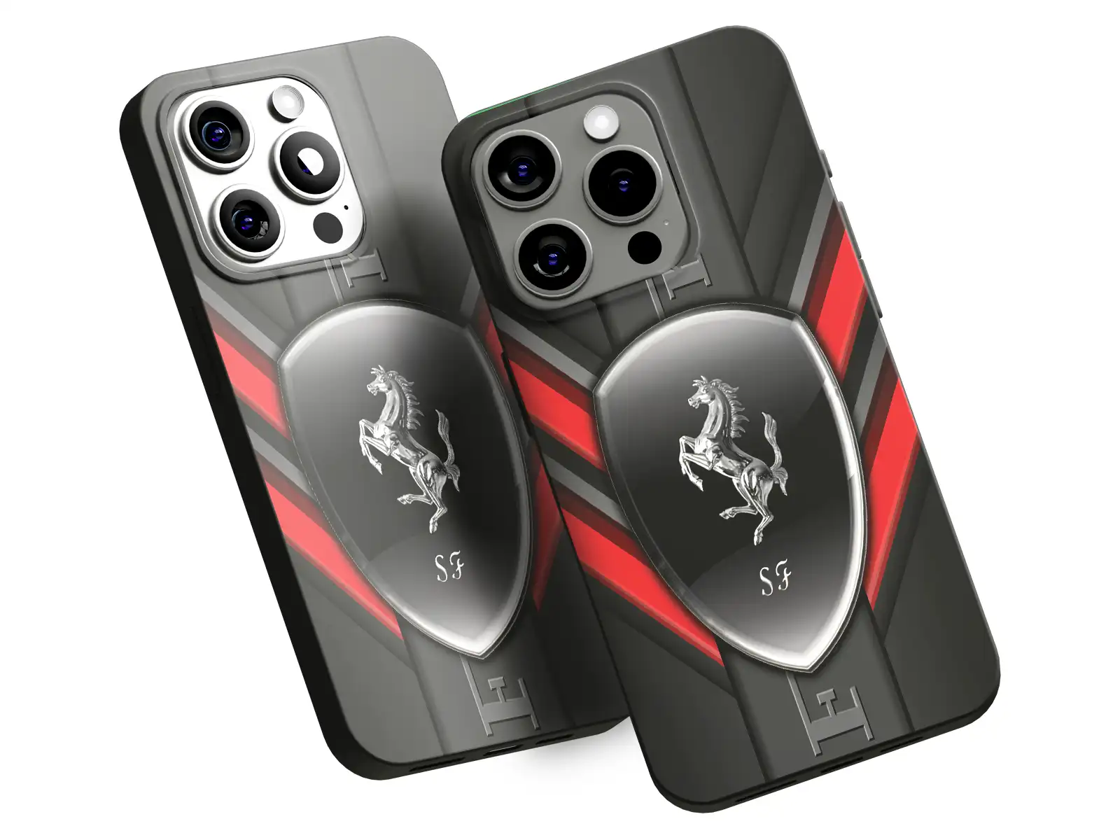 Ferrari Coque Silicone Smartphone Édition Max Qualité